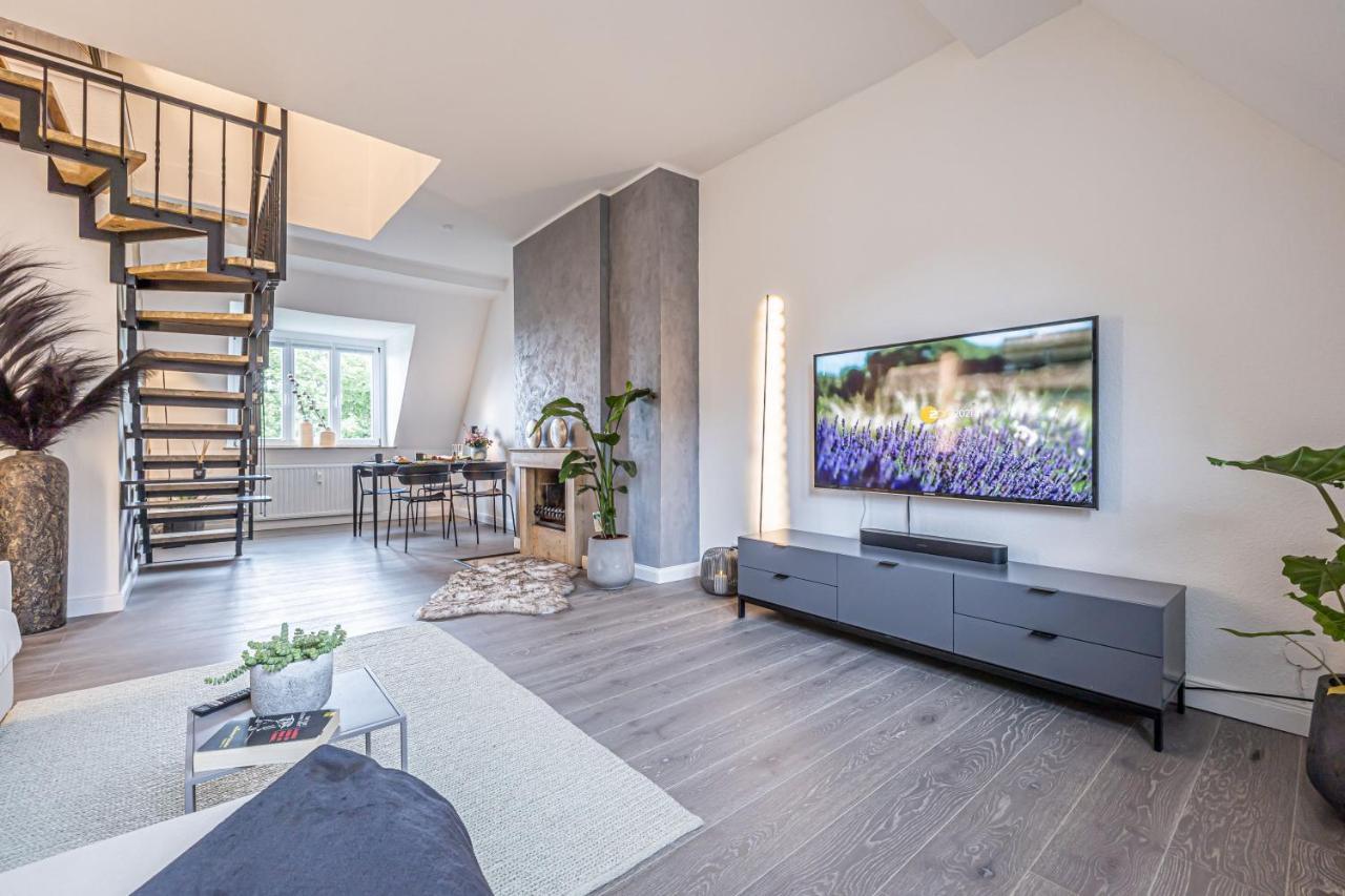 Fewo1846 - Moewensicht - Luxurioese Maisonettewohnung Mit 2 Schlafzimmern Und Hafenblick Flensburg Buitenkant foto
