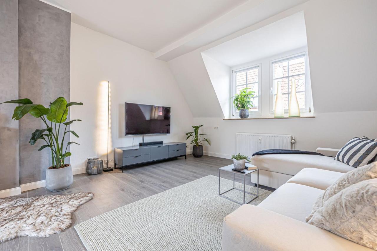 Fewo1846 - Moewensicht - Luxurioese Maisonettewohnung Mit 2 Schlafzimmern Und Hafenblick Flensburg Buitenkant foto