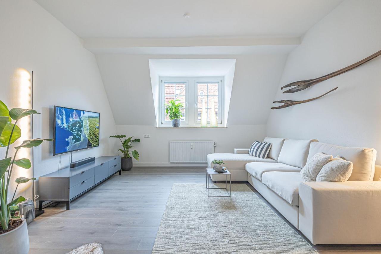 Fewo1846 - Moewensicht - Luxurioese Maisonettewohnung Mit 2 Schlafzimmern Und Hafenblick Flensburg Buitenkant foto